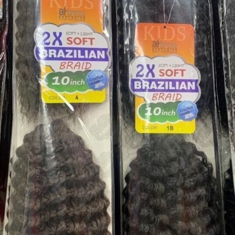 Afress Brazilian Braid 10 inches #1