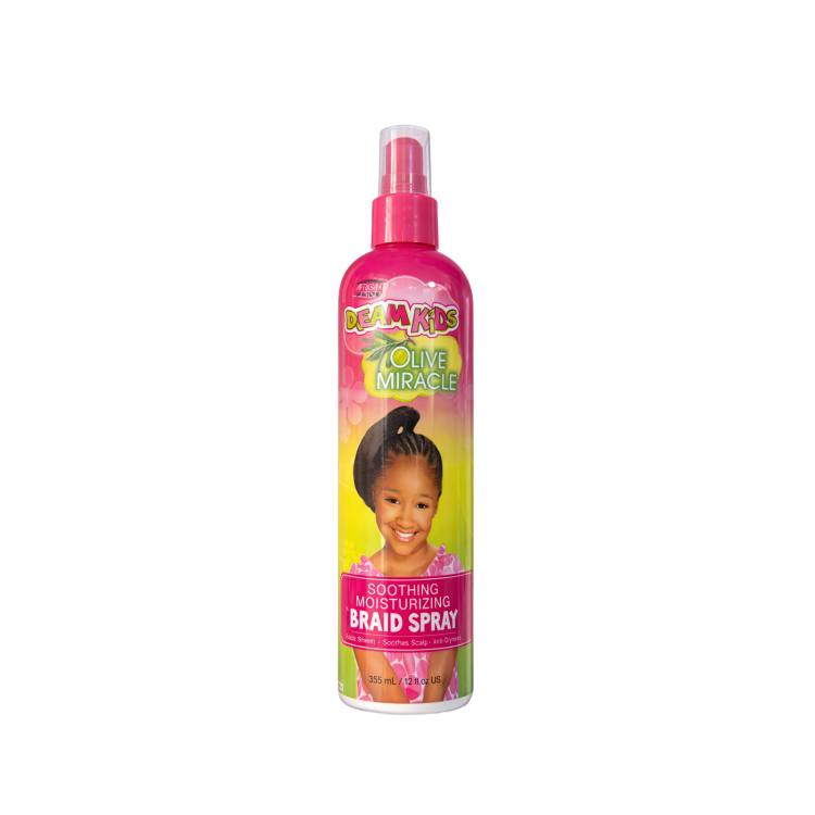AFRICA’S BEST DREAM KIDS OLIVE MIRACLE SOOTHING MOISTURIZING BRAID SPRAY – 355ML