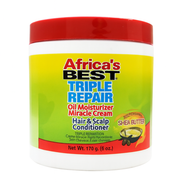 Africa's Best Triple Repair Oil Moisturizer  Miracle Cream 6oz