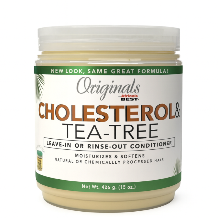 Africa's Pride Originals Cholesterol & Tea-Tree Leave in or Rinse out conditioner 426g