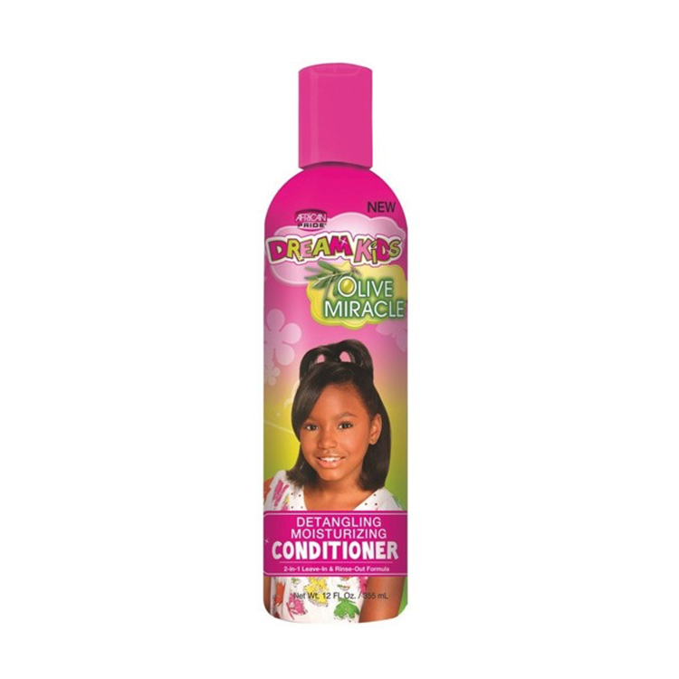 AFRICAN PRIDE DREAM KIDS OLIVE MIRACLE DETANGLING MOISTURIZING CONDITIONER 12oz