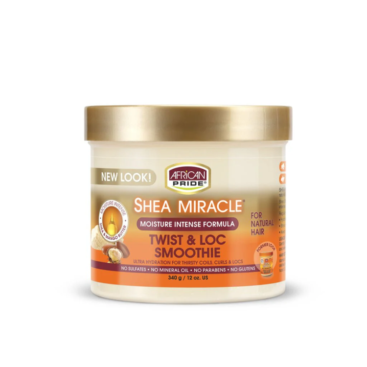 African Pride Shea Miracle Twist & Loc Smoothie 340g