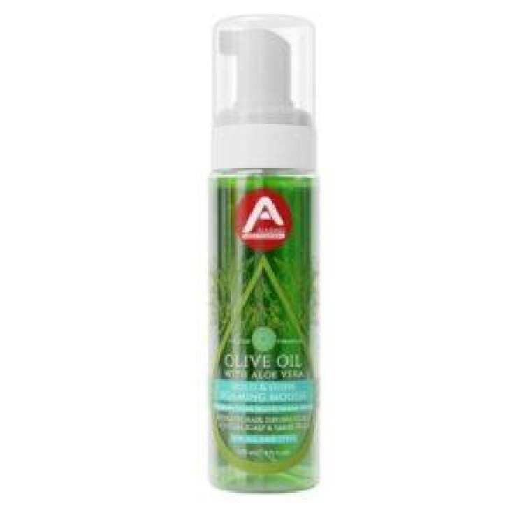 Allored Professional Olive oil with aloevera hold and shine mousse