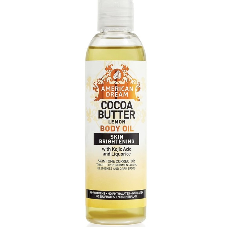 American Dream Cocoa Butter Lemon Body Oil 200ml