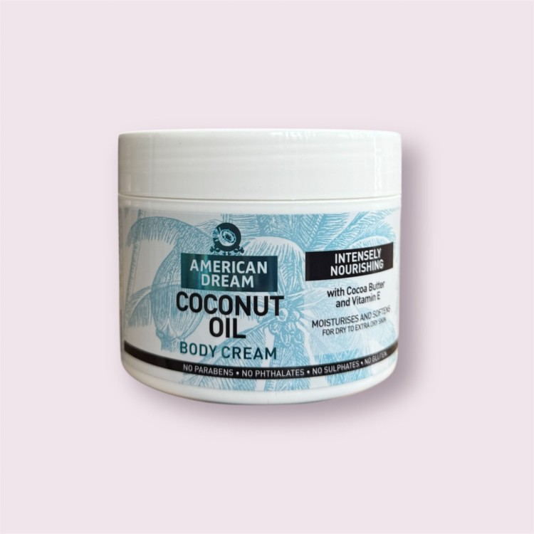 American Dream Coconut Oil Body Cream 