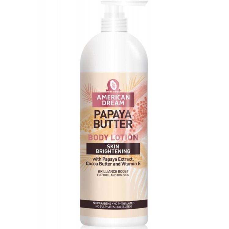 American dream papaya butter body lotion 750ml