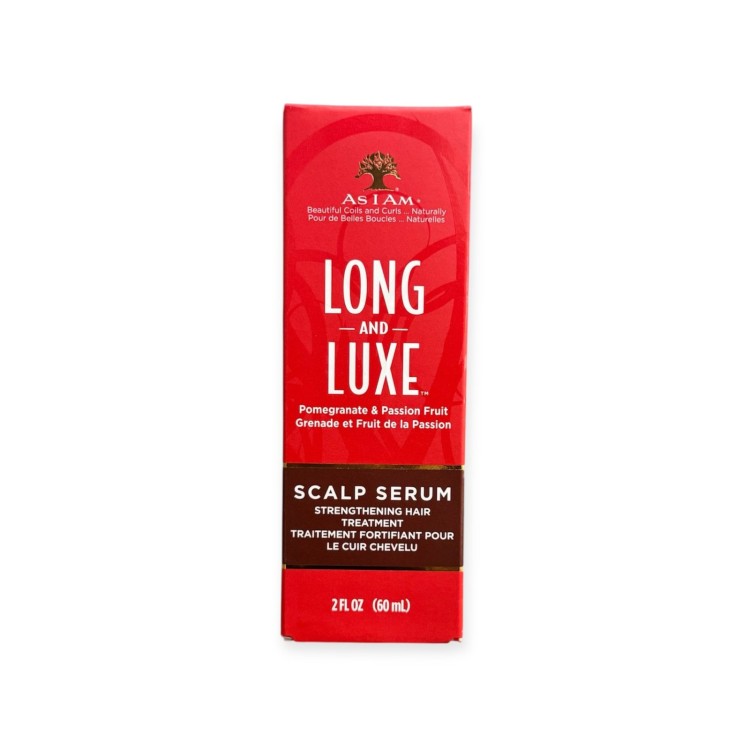 As I Am Long and Luxe Pomegranate and Passion Fruit Scalp Serum 60ml 