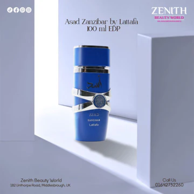 Asad Zanzibar by Lattafa – 100ml Eau de Parfum