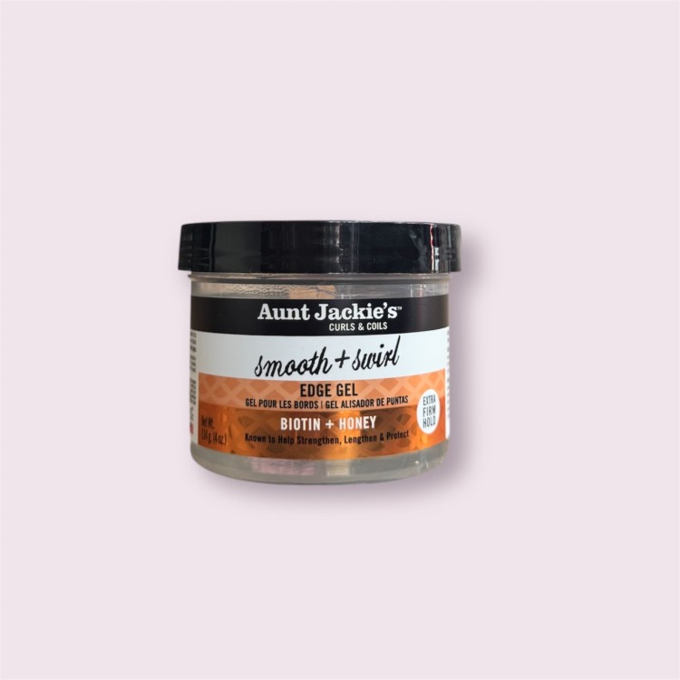 Aunt Jackie's curls and coils Smooth+swirls Edge Gel 114g