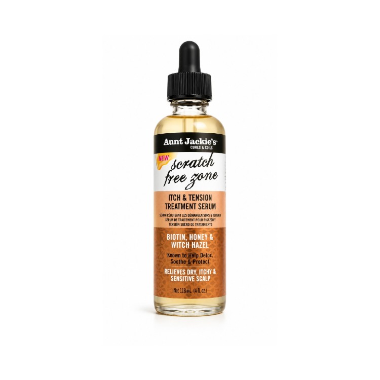 AUNT JACKIE'S ITCH & TENSION TREATMENT SERUM 4OZ 118ML