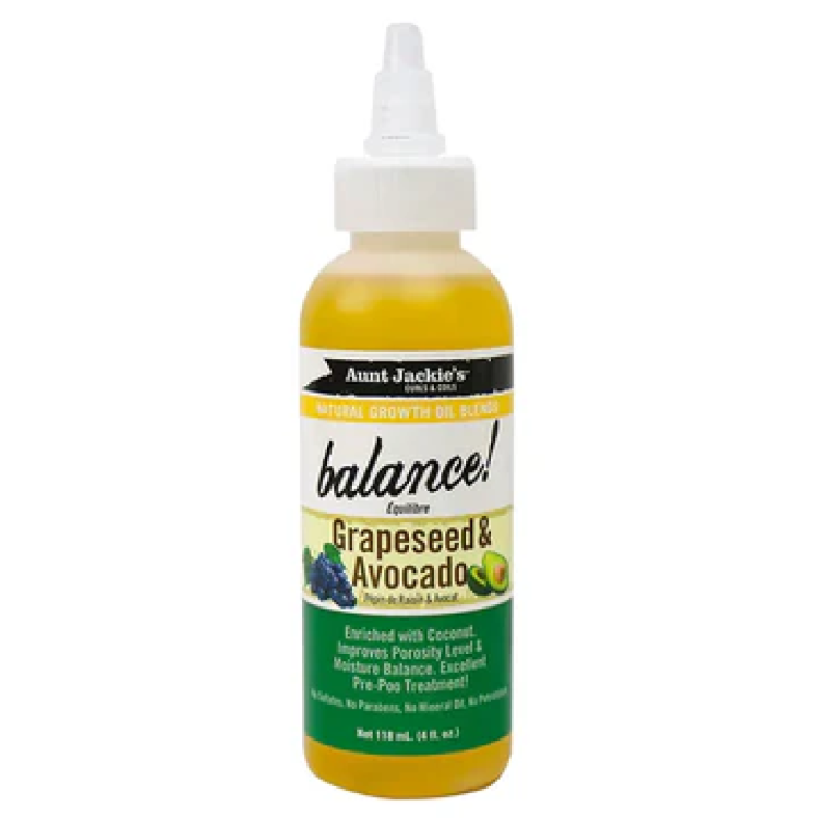 Aunt Jackie's  Balance – Grapeseed & Avocado 118ml
