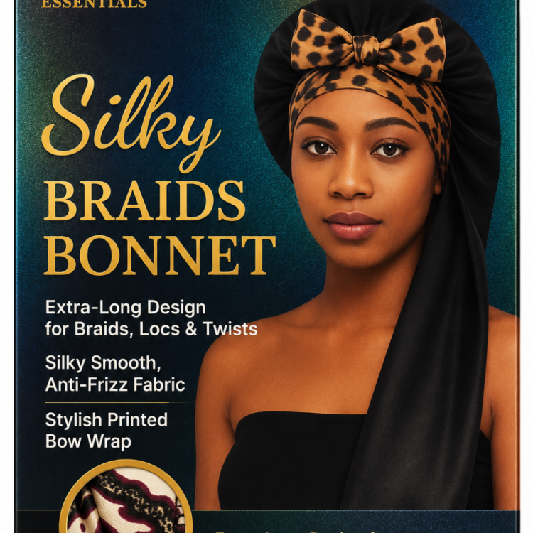 Beauty Essentials Silky Braids Bonnet - Jumbo Plus