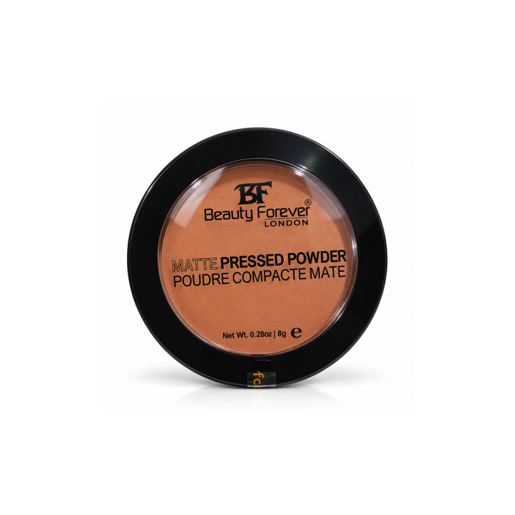 BEAUTY FOREVER LONDON MATTE PRESSED POUDRE COMPACTE MATE 11 MEDIUM DEEP 8G