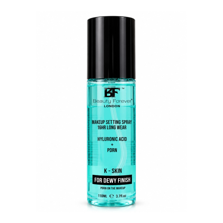 BF BEAUTY FOREVER MAKEUP SETTING SPRAY 16HR LONG WEAR FOR DEWY FINISH 110ML 3.7OZ