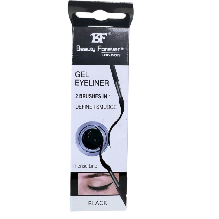 BF Gel Eyeliner 2 Brushes in 1