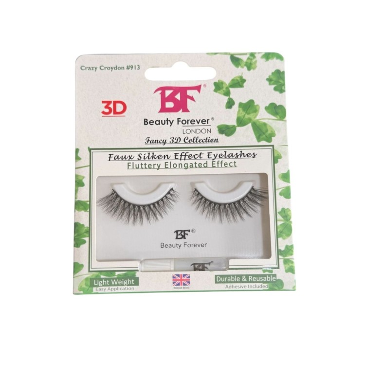 BF London 3D Faux Silken Eyelashes (Fluttery Elongated Effect)