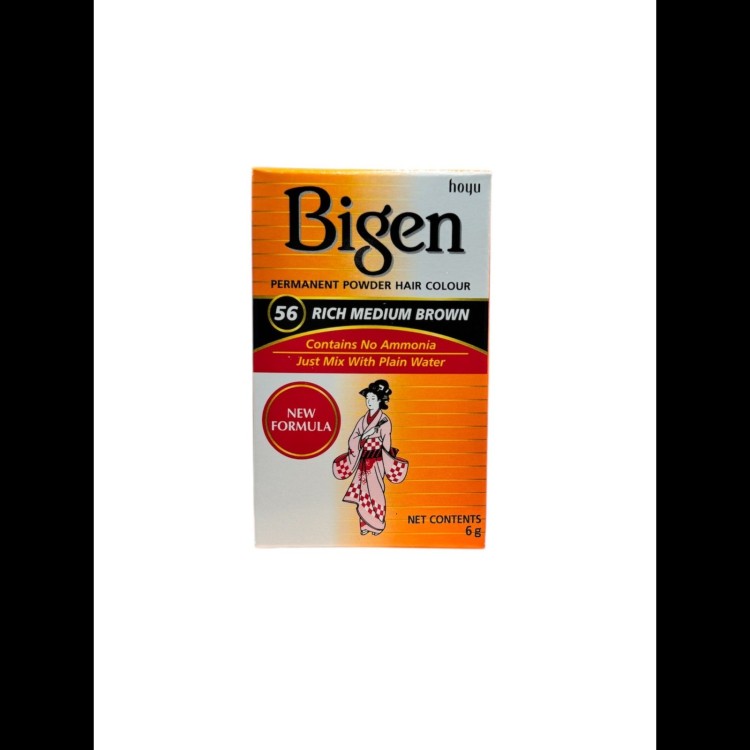 Bigen Hair Color -56 ( Rich Medium Brown)