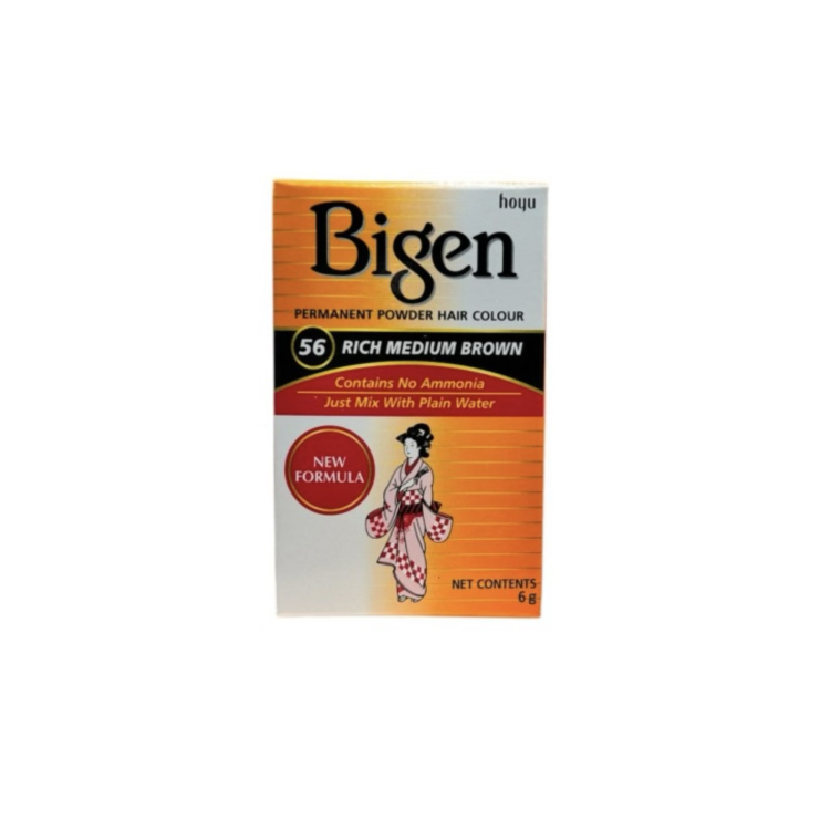 Bigen Hair Color -56 ( Rich Medium Brown)
