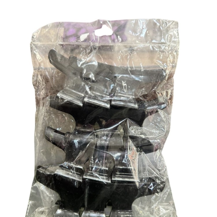 Black Clips - Pack of 4