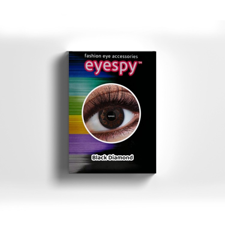 Black Diamond Lenses with Eyecasions multi purpose solution with storage case