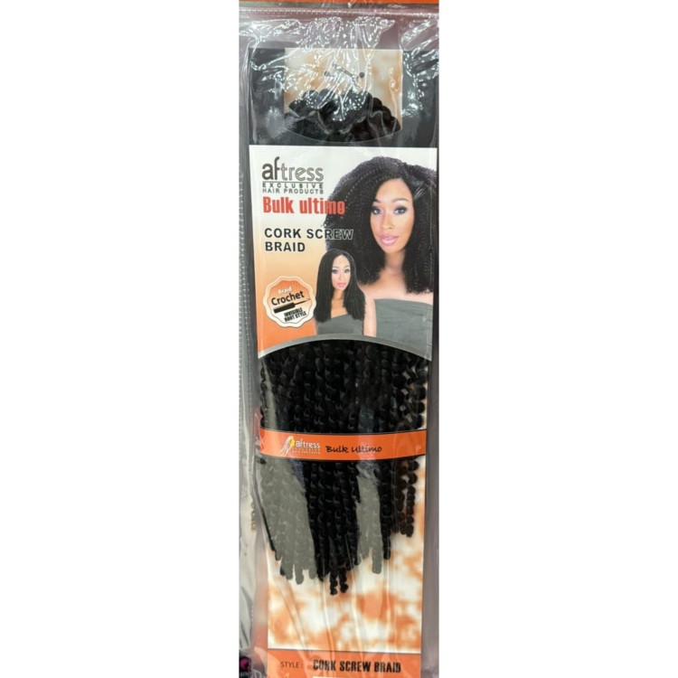 Aftress Bulk Ultimo Cork Screw Braid #99J