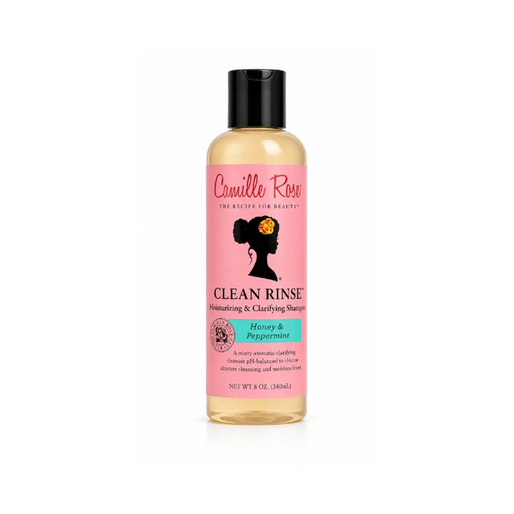 CAMILLE ROSE CLEAN RINSE MOISTURIZING & CLARIFYING SHAMPOO 8OZ 240ML