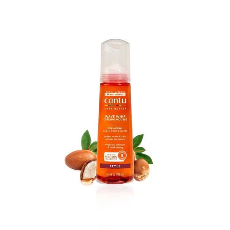 Cantu  Wave Whip Curling Mousse 8.4oz