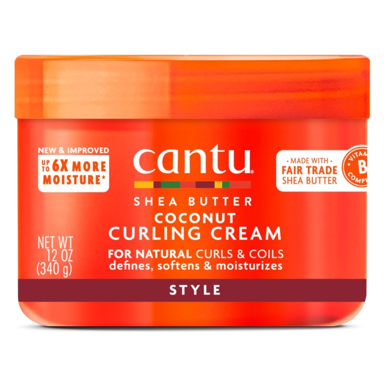 Cantu Coconut Curling Cream Jar 12oz