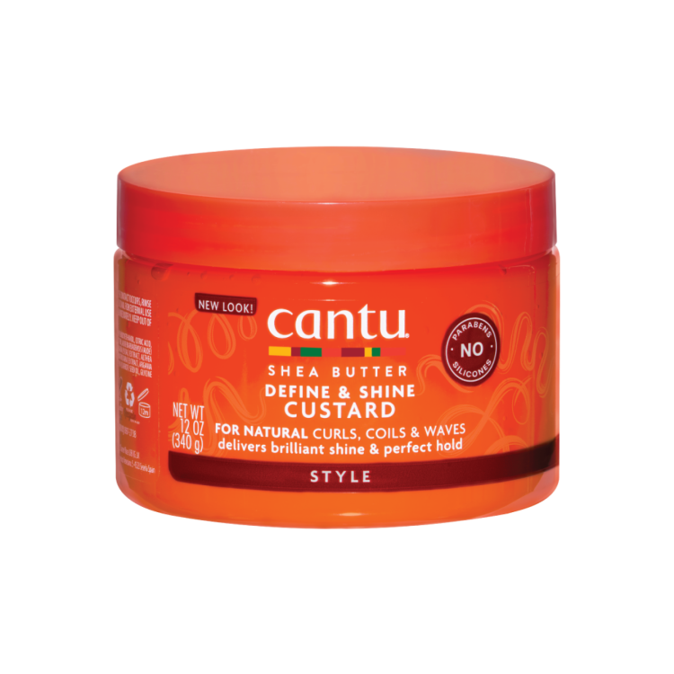 Cantu Custard -  Curls and Waves 340g
