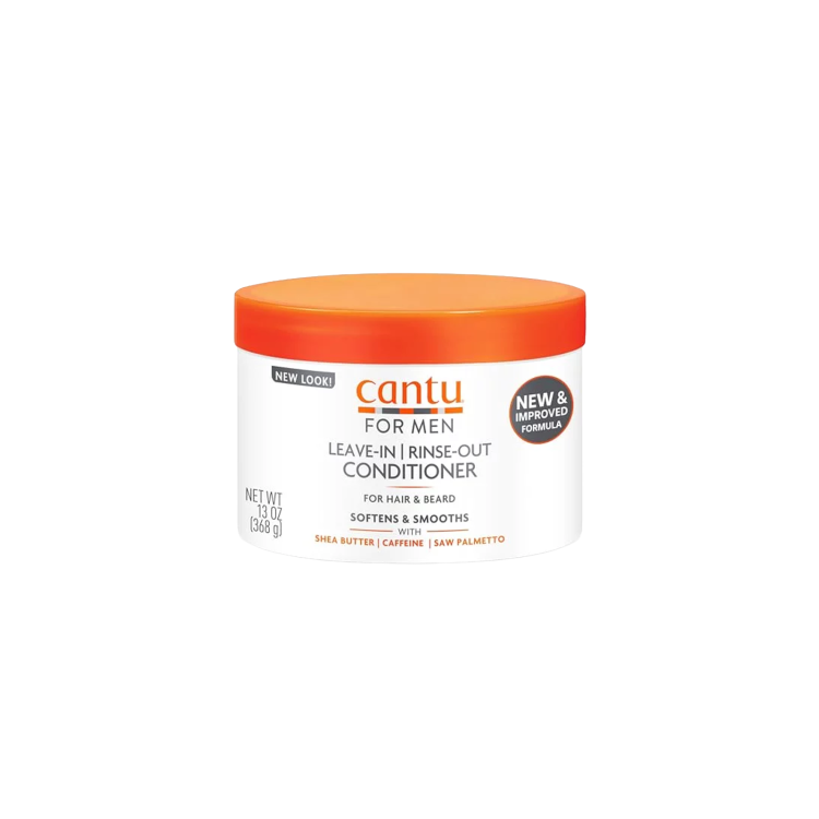 CANTU FOR MEN LEAVE-IN RINSE-OUT CONDITIONER – 368G (13 OZ)