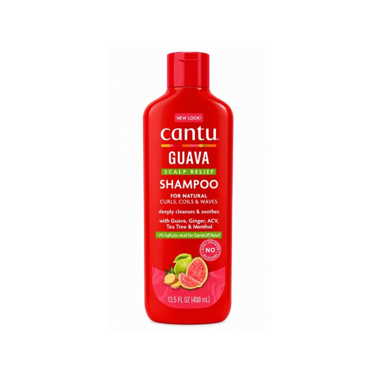 CANTU GUAVA SHAMPOO SCALP RELIEF 13.5 FL OZ