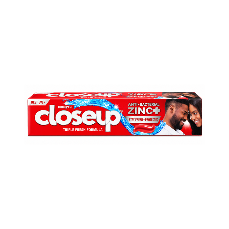 CLOSEUP EVERFRESH+ RED HOT TRIPLE FRESH FORMULA ANTI GERM GEL TOOTHPASTE - 150 G