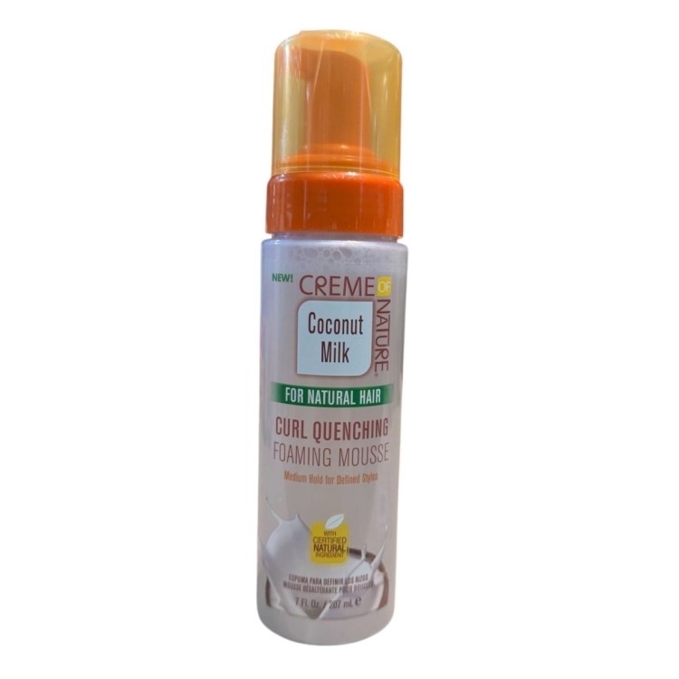 Creme Of Nature Coconut Milk Curl Quenching Foaming Mousse 207ml