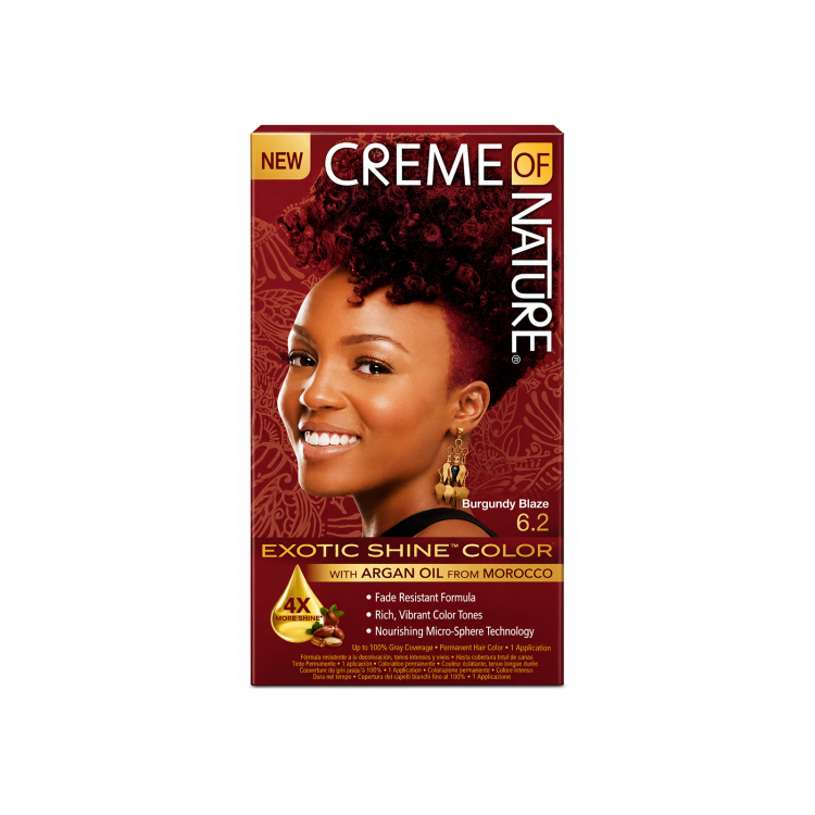Creme of Nature Exotic Shine Color Burgundy Blaze 6.2