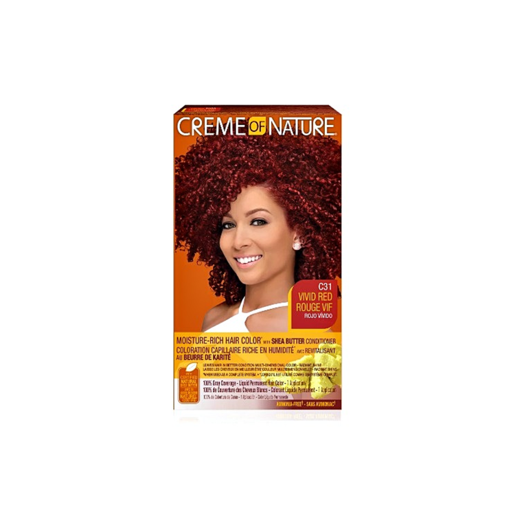 CREME OF NATURE MOISTURE-RICH HAIR COLOR – C31 VIVID RED
