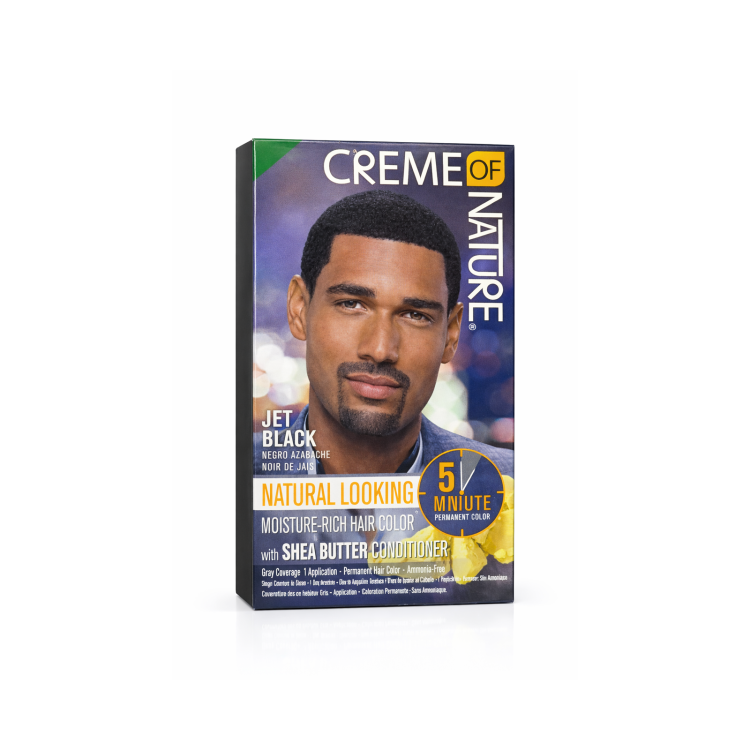 Creme Of Nature Natural Looking Moisture-Rich Hair Colour - Jet Black