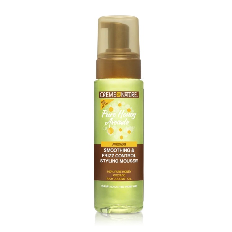 Creme Of Nature Pure Honey Smoothing & Frizz Control Styling Mousse 207ml