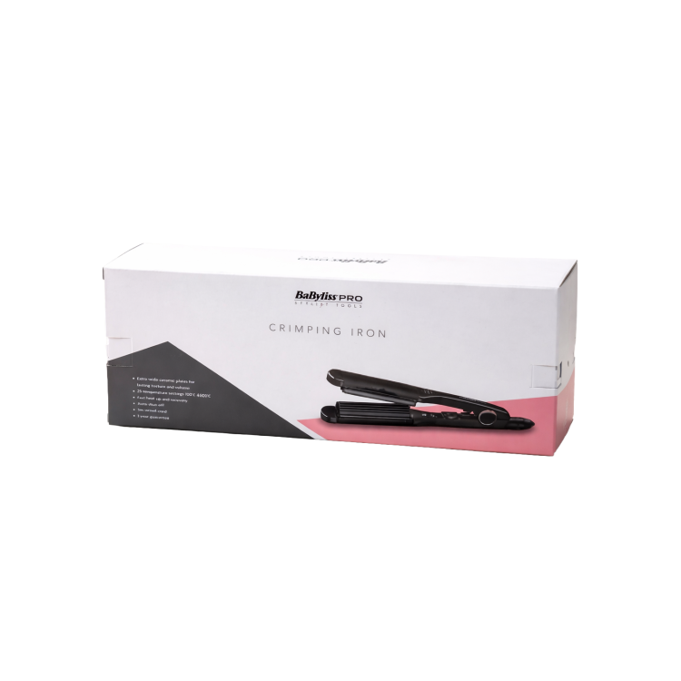 Crimper Babyliss Pro Porcelain Babyliss Pro Crimping Iron