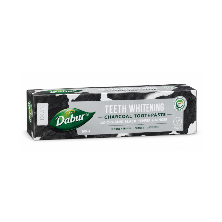 DABUR TEETH WHITENING CHARCOAL TOOTHPASTE 100 ML