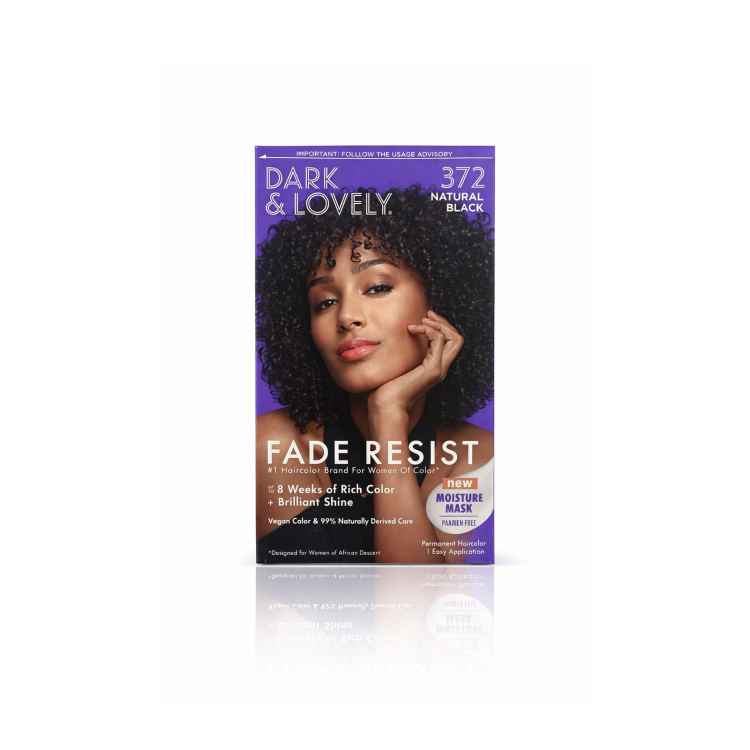 DARK & LOVELY FADE RESIST – 372 NATURAL BLACK