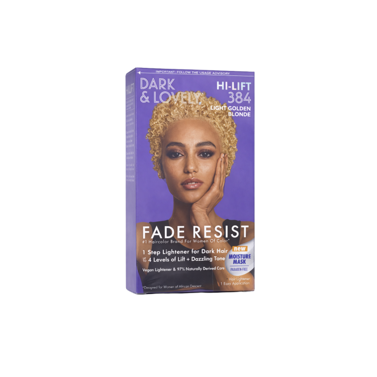 DARK & LOVELY FADE RESIST HI-LIFT 384 - LIGHT GOLDEN BLONDE