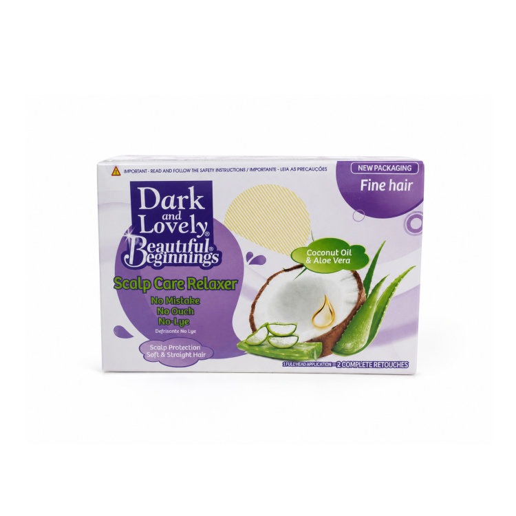 Dark and Lovely Beautiful Beginnings Scalp Care Relaxer