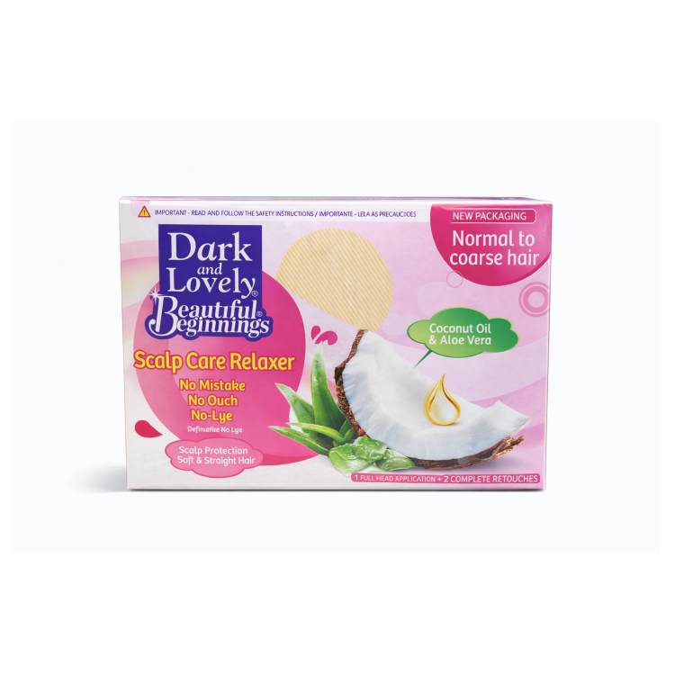 DARK AND LOVELY BEAUTIFUL BEGINNINGS SCALP CARE RELAXER