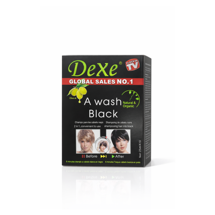 DEXE A WASH BLACK SHAMPOO – 25ML