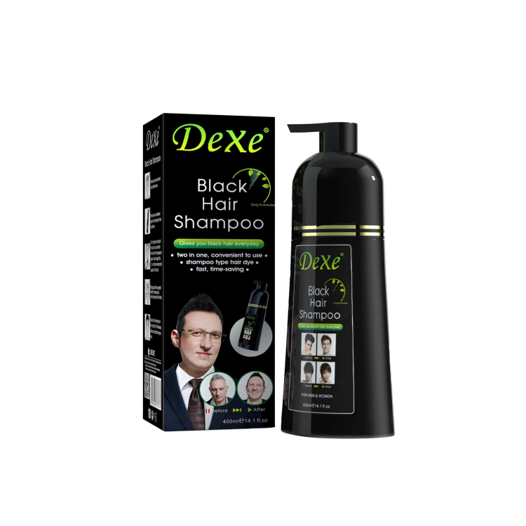 Dexe Black Hair Shampoo 400ml 14.1oz