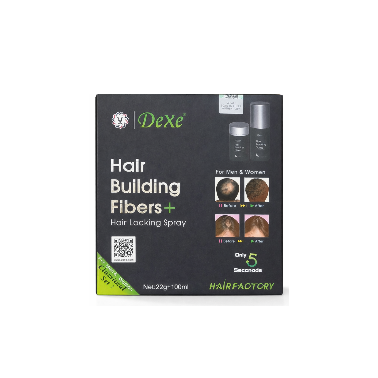 Dexe Hair Building Fibers Hair Locking spray 