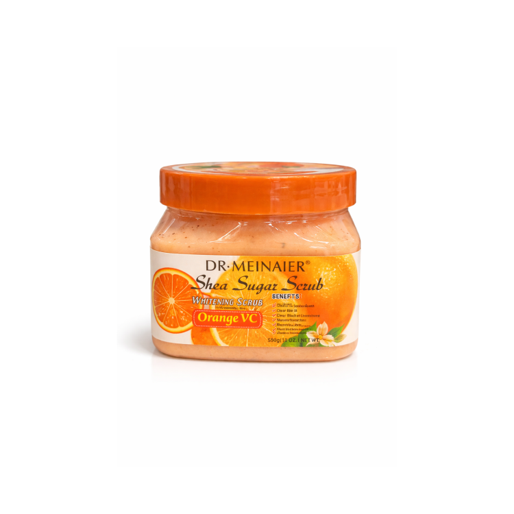 Dr. Meinaier Shea Sugar Scrub – Orange VC 650g