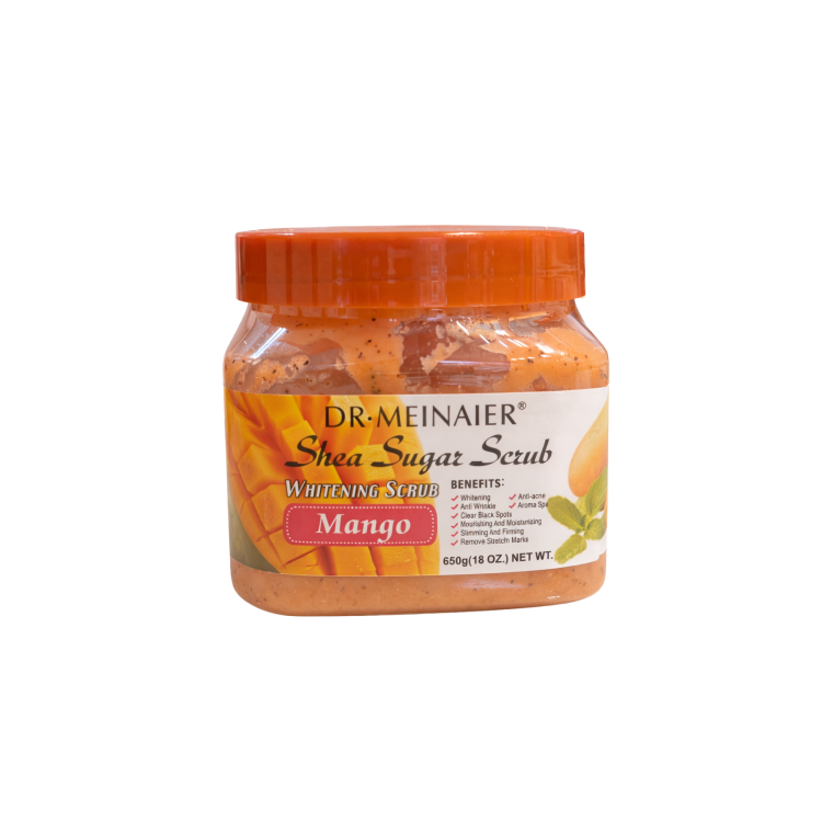 DR. MEINAIER SHEA SUGAR SCRUB MANGO 650g