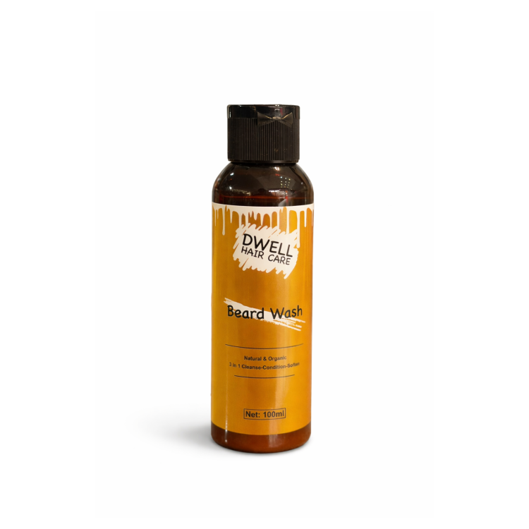 DWELL HAIR CARE BEARD WASH 3 IN 1 CLEANSE - CONDITION -SOFTEN 100ML