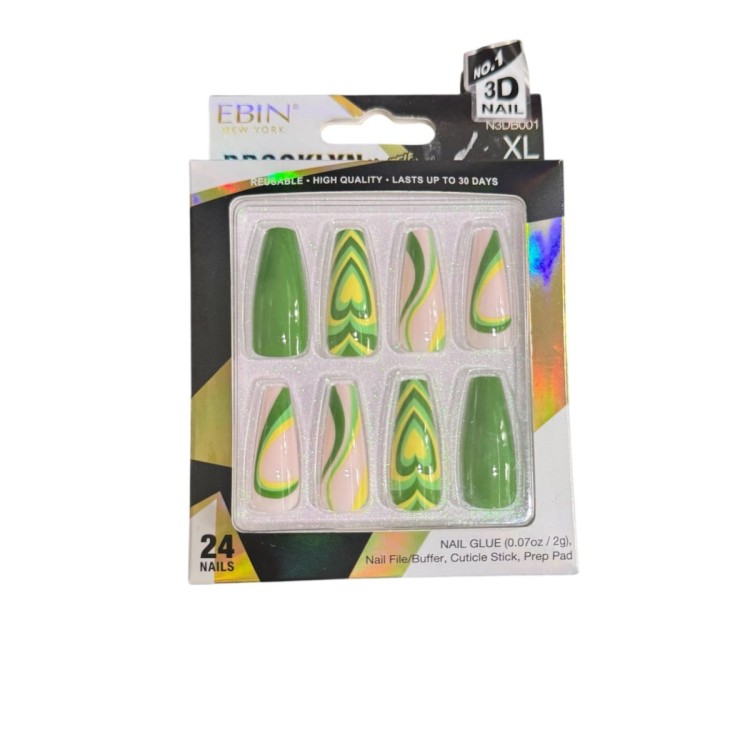 EBIN NewYork 3D Nail XL
